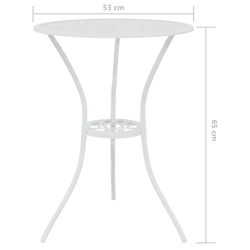 Set da Bar 3 pz in Alluminio Pressofuso Bianco 317752