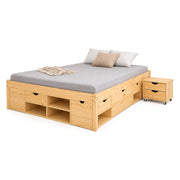 Letto Matrimoniale Ligosullo, Letto Matrimoniale, Marrone