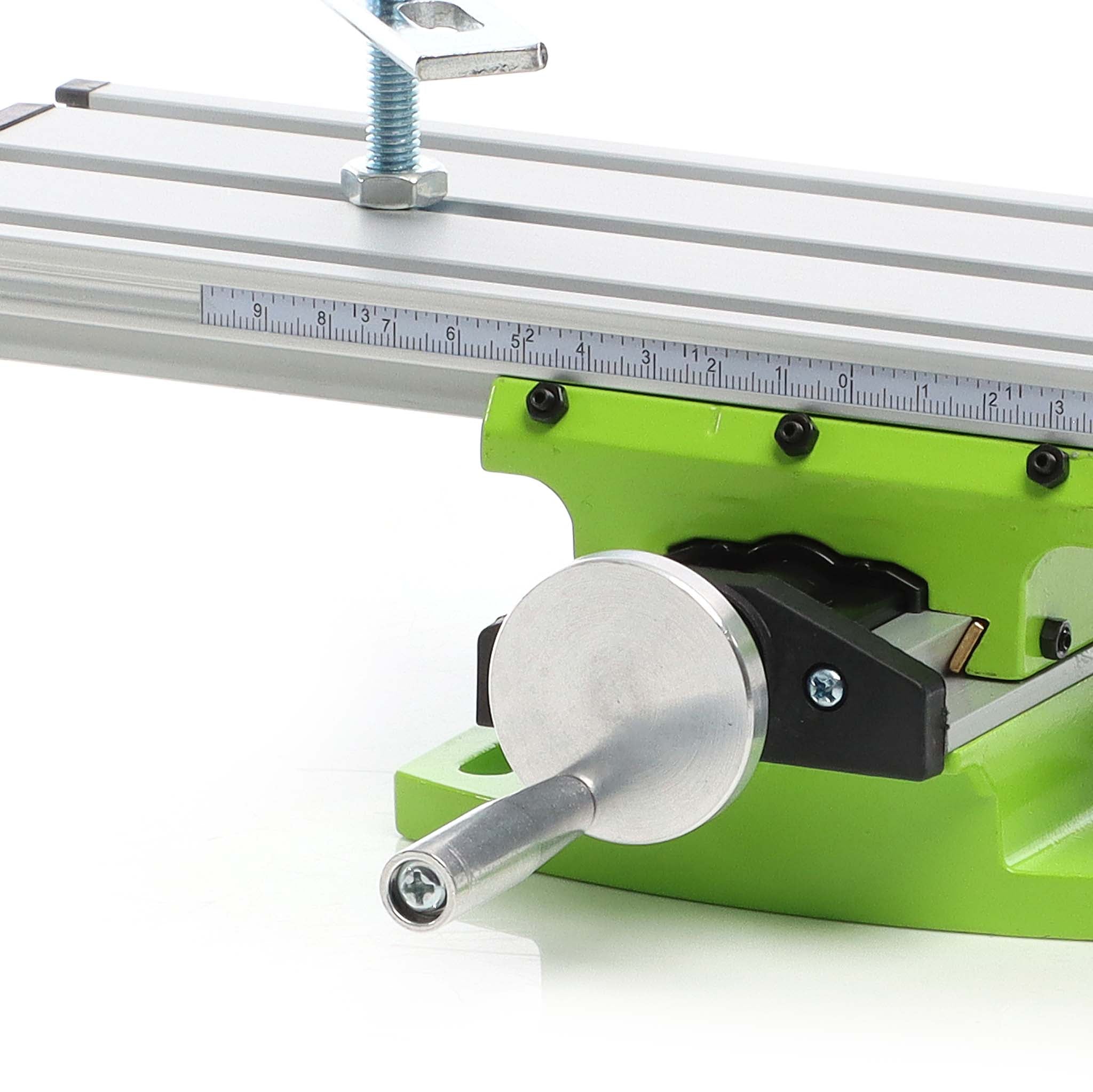 Tavolo da lavoro multifunzione con regolazione X-Y Piano a croce per trapani da banco