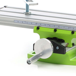 Tavolo da lavoro multifunzione con regolazione X-Y Piano a croce per trapani da banco