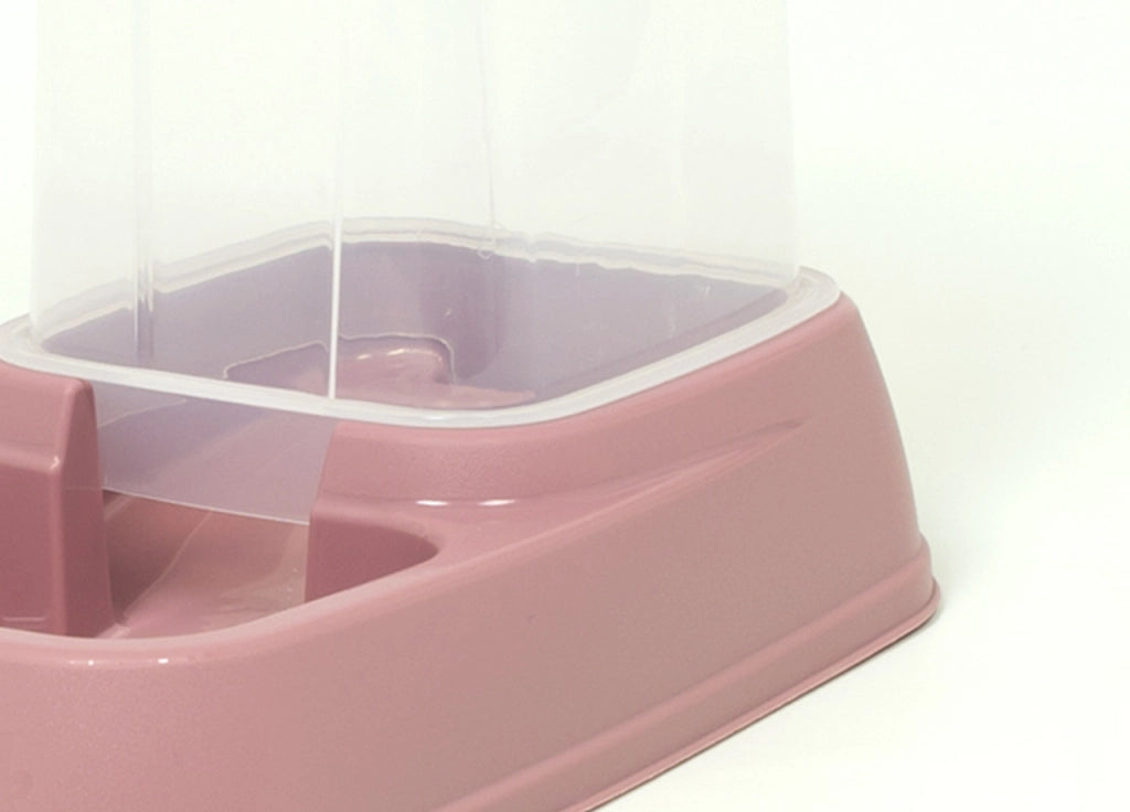 Dispenser Cibo/Acqua 8L Per Animali Modello 700086 Colore Rosa