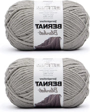 Panno di Lana Super Bulky 6 - 2 Pezzi di 300g 10,5oz - Poliester - 220 Metri - Maglia Crochet