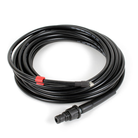 Tubo flessibile per pulizia tubazioni 20m 4 adattatori per idropulitrici 160bar Sturatubi