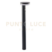 PALO LED ENYA ANTRACITE 5W 600LM 4000K IP44 CON PANNELLO SOLARE E SENSORE 15,5X80CM