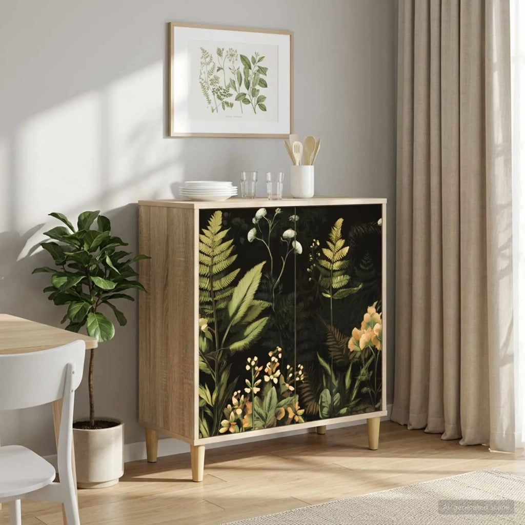 Credenza RHENEN Sonoma 69 x 33 x 75 cm Legno ingegnerizzato 8006909