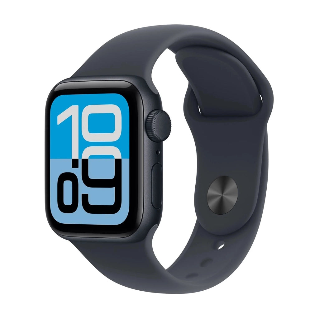 Ap se 3 gps 40mm midnight aluminium case with midnight sport band - s/m - MEH94QL/A