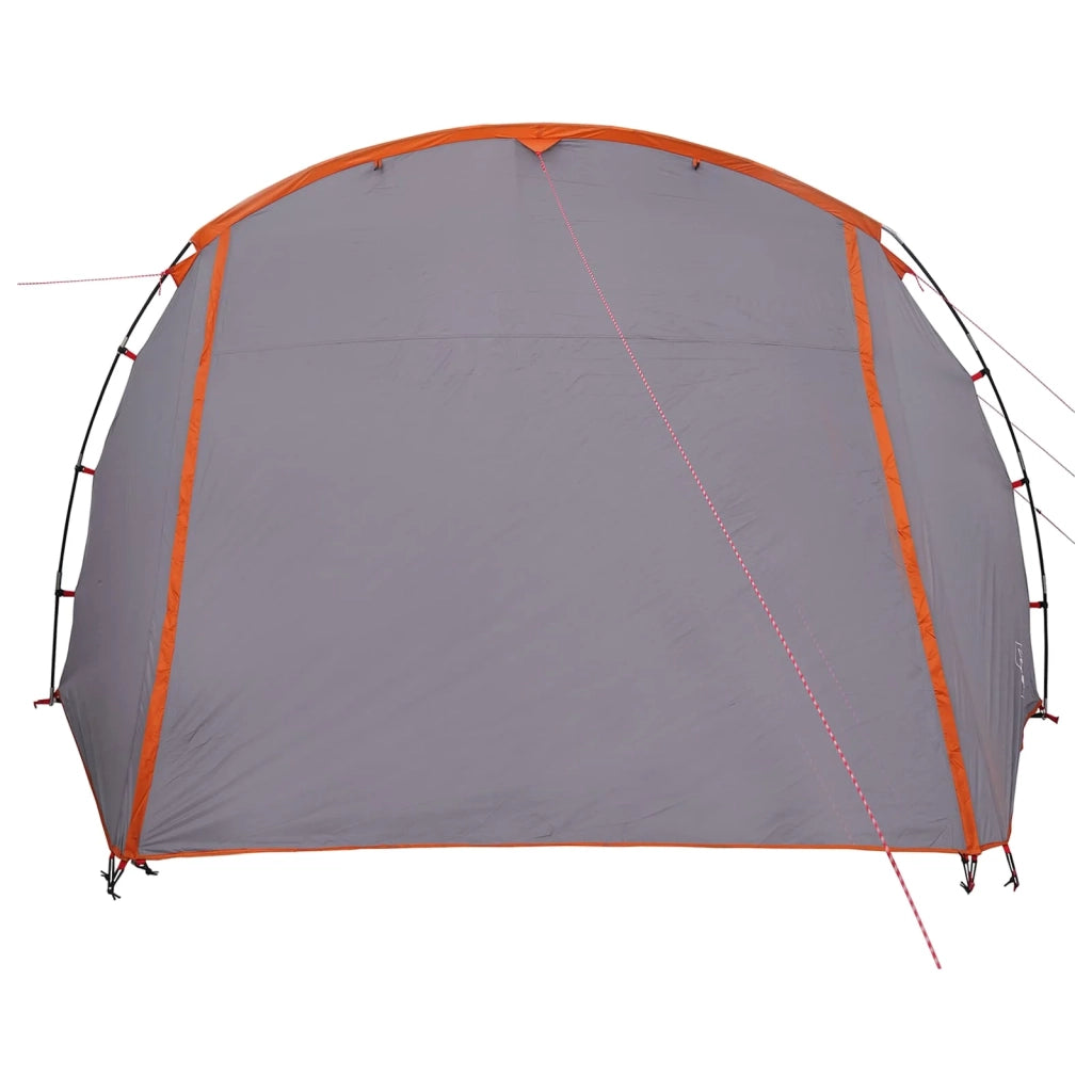 Tenda a tunnel Grigio e arancione 675 x 392 x 210 cm