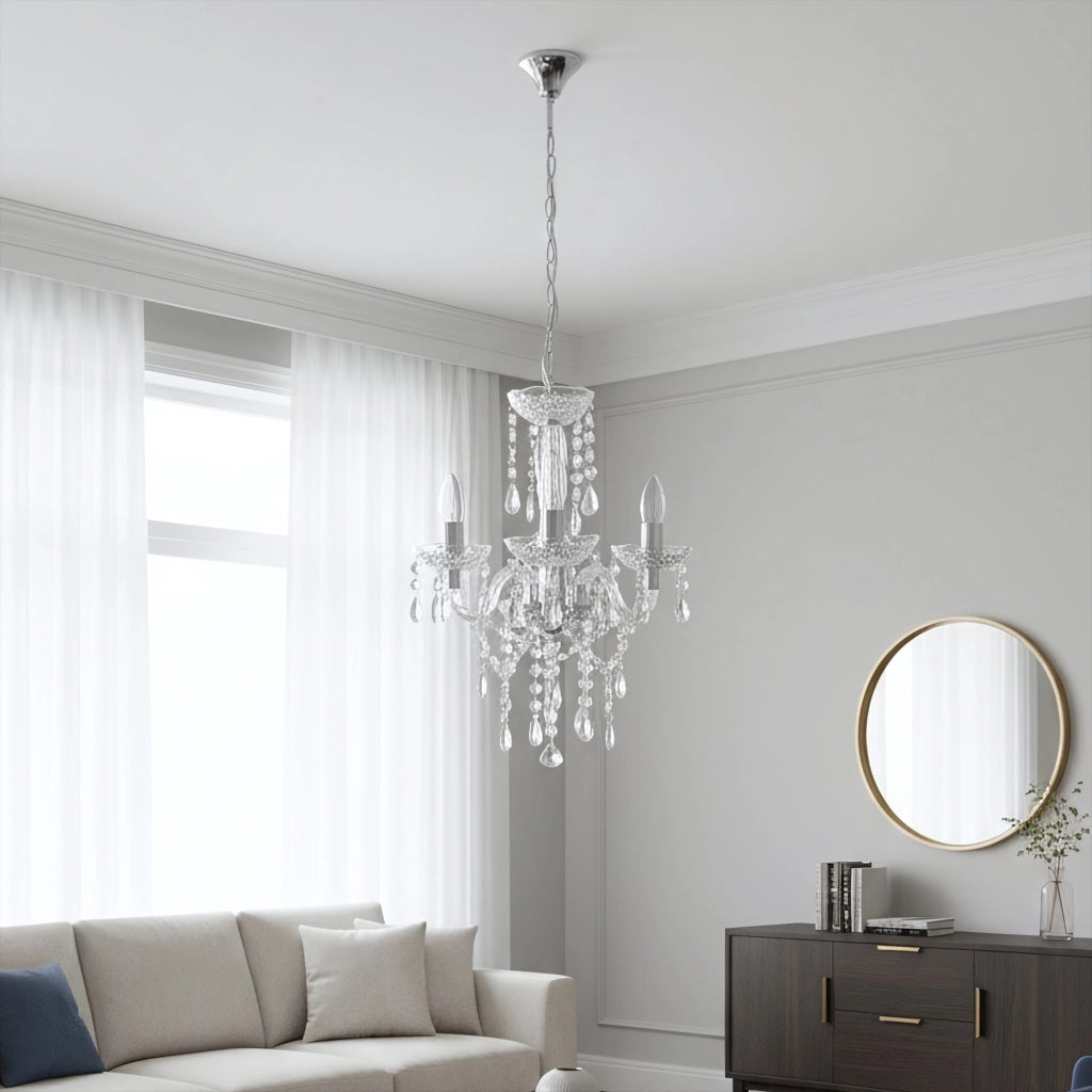 Lampada Da Soffitto Ebt006-3cp Transparent
