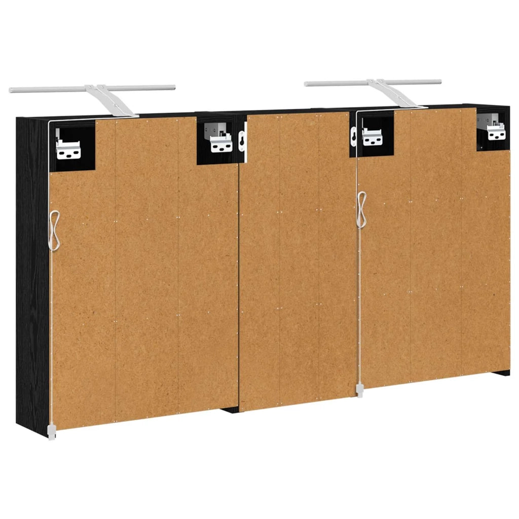 Set di Armadi da Bagno 3 pcs 116 x 16 x 62,5 cm