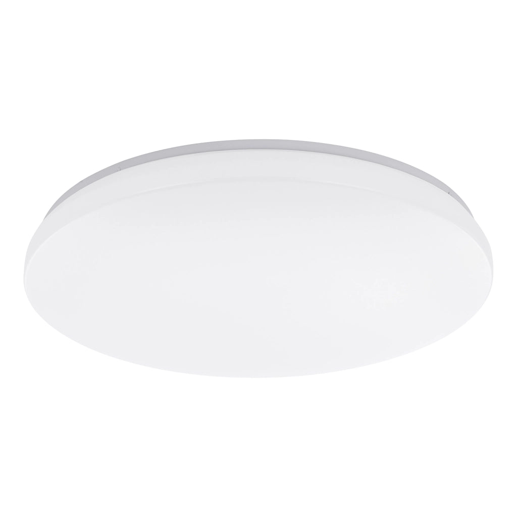 Plafoniera Contemporanea Totari-Z Acciaio Bianco 4 Luci Led Integrato 11,2W