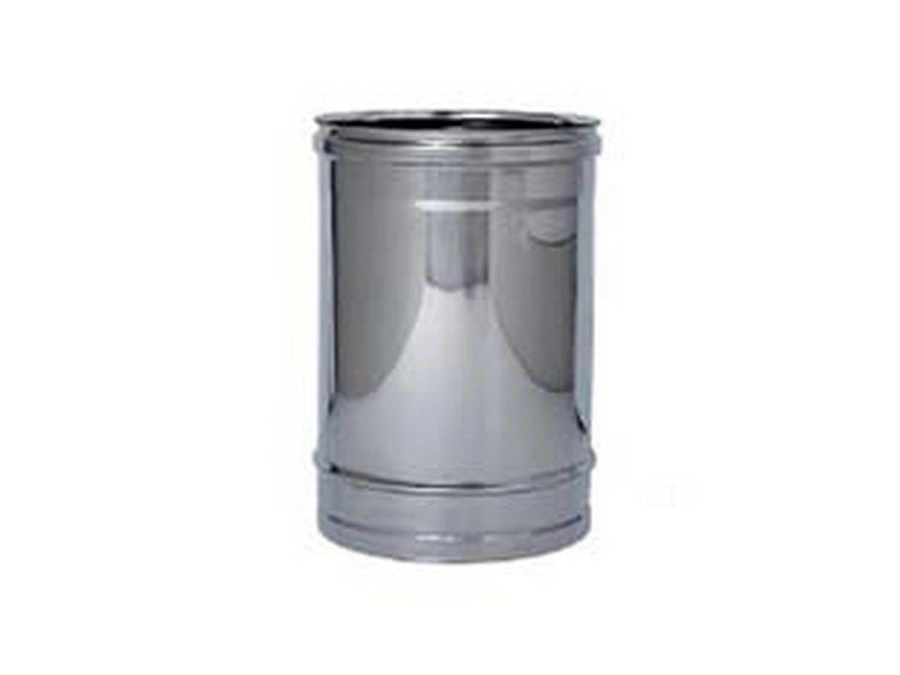 1pz tubo acciaio inox aisi 304 monoparete spessore mm.0,5 - ø mm.200x500 cod:ferx.fer363952