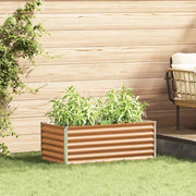 Letto rialzato da giardino 98 x 50 x 36 cm Acciaio zincato 42017343