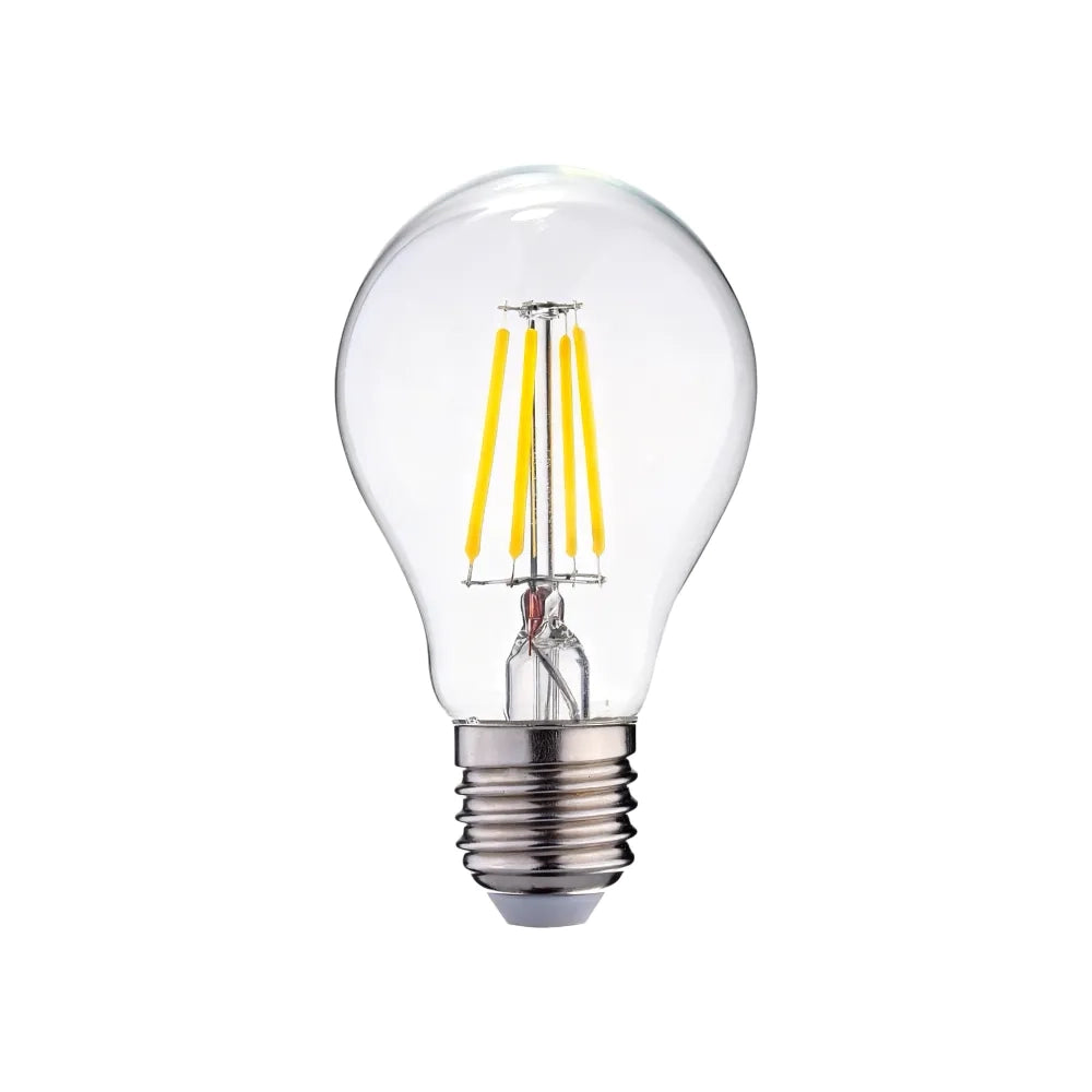 Lampadina LED E27 4W COG A60 600LM bianco caldo 3000K
