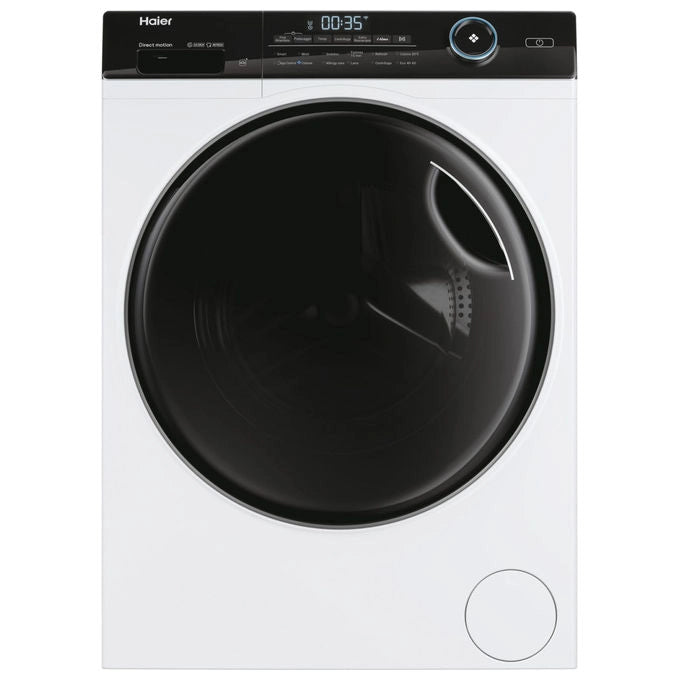 Haier lavatrice carica frontale 10 kg, I-Pro Serie 5, classe A -20%, 1400 giri, inverter, vapore, Wi-Fi, bianco