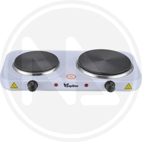 PIASTRE PIASTRA ELETTRICA 2 FUOCHI CLARA 2500W 2 PIASTRE IN GHISA  mm. 185