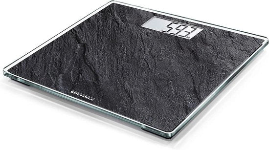 Pesa elettronica per persone con grande piattaforma di pesatura e display LCD