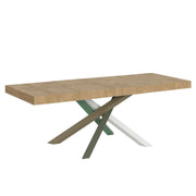 Tavolo allungabile 90x180/284 cm Volantis Premium telaio gambe 4 colori (A) - Quercia Natura