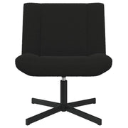 Sedia girevole Nero 63 x 75 x 76 cm Pelle di Pecora CFW9895010