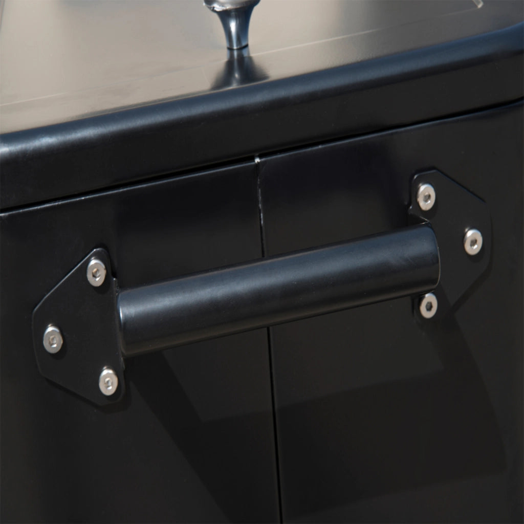 Carrello Frigo per Bevande con Ruote ¨C zephmum ¨C Nero 75.7L