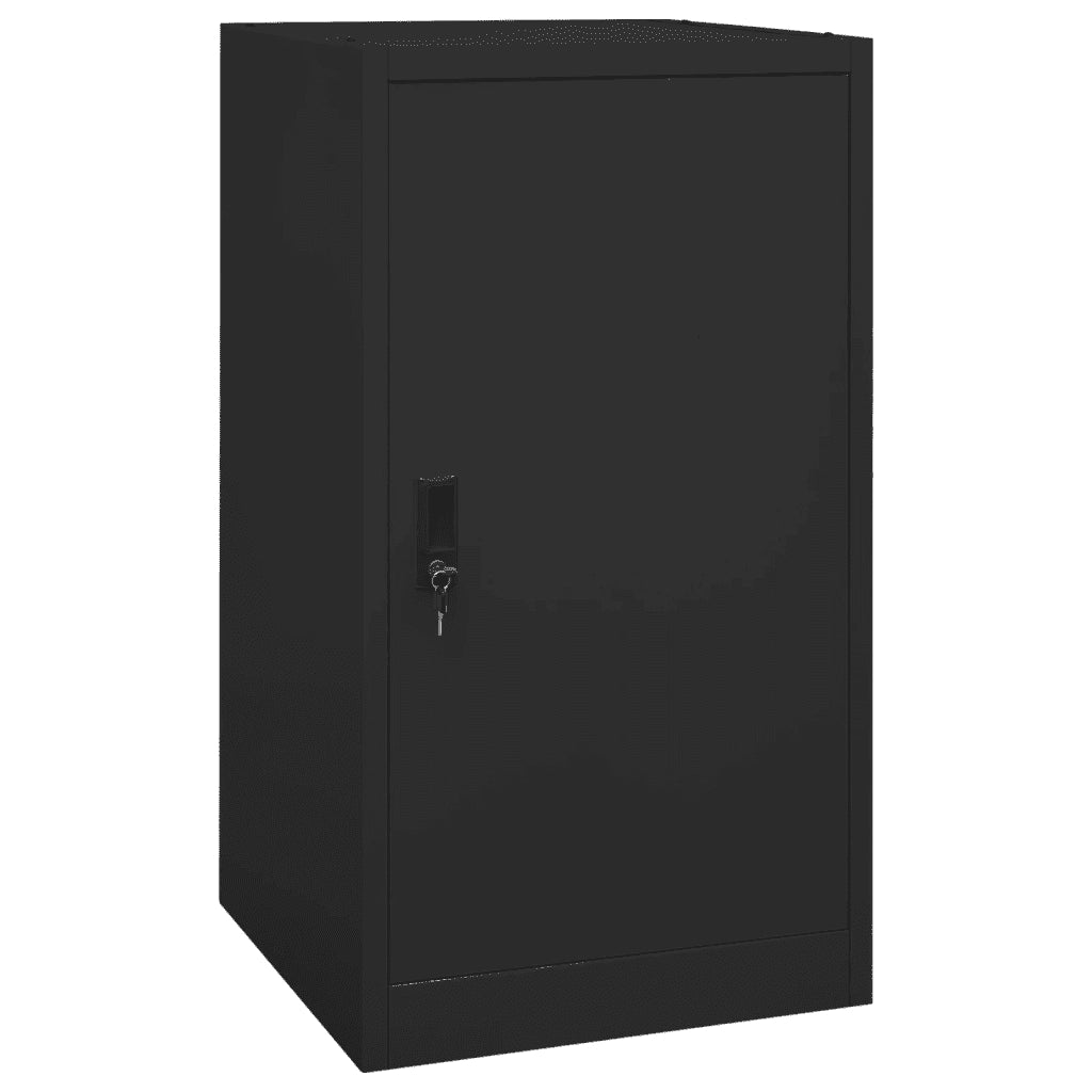 Armadio Porta Sella Nero 53x53x105 cm in Acciaio   cod mxl 51471