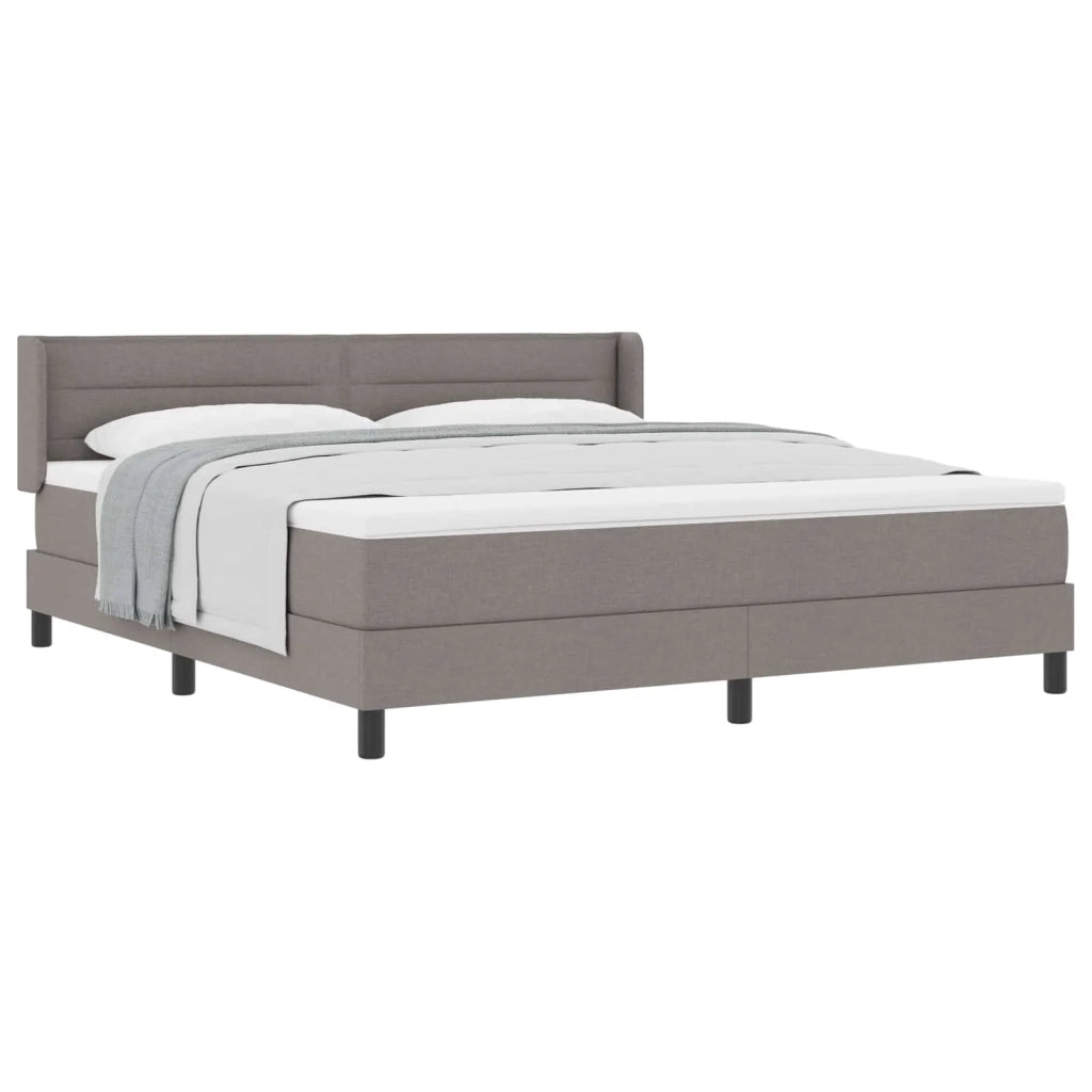 Letto a molle con testiera Talpa 200 x 180 cm Tessuto 3341059