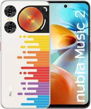 Zte nubia music 2 4+128gb 6.7 melody wave white eu - 6902176141300
