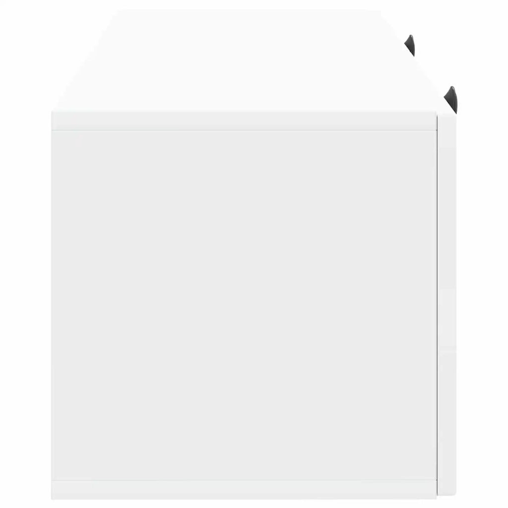 Mobile Porta TV da Muro Bianco 78,5 x 31 x 30 cm 898205