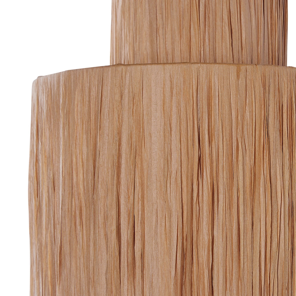 Set di 2 lampade da parete fatte a mano in rafia naturale con foglie di palma e base in metallo stile boho camera da letto