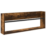 Scaffale per riviste Rovere fum¨¦ 80 x 12 x 30 cm CFW4104098