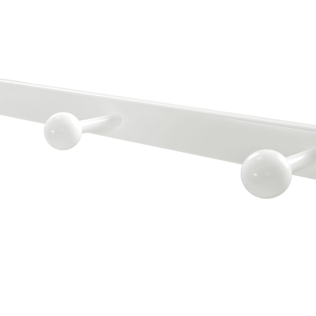 Mensola da parete Valora con ganci - Rovere Sonoma Stile scandinavo
