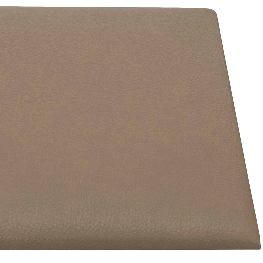Testiera da Parete 12 pcs Cappuccino 30 x 30 cm Tessuto