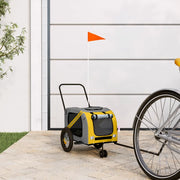 Rimorchio da Bici per Animali Giallo e Nero Oxford e Ferrocod mxl 107670