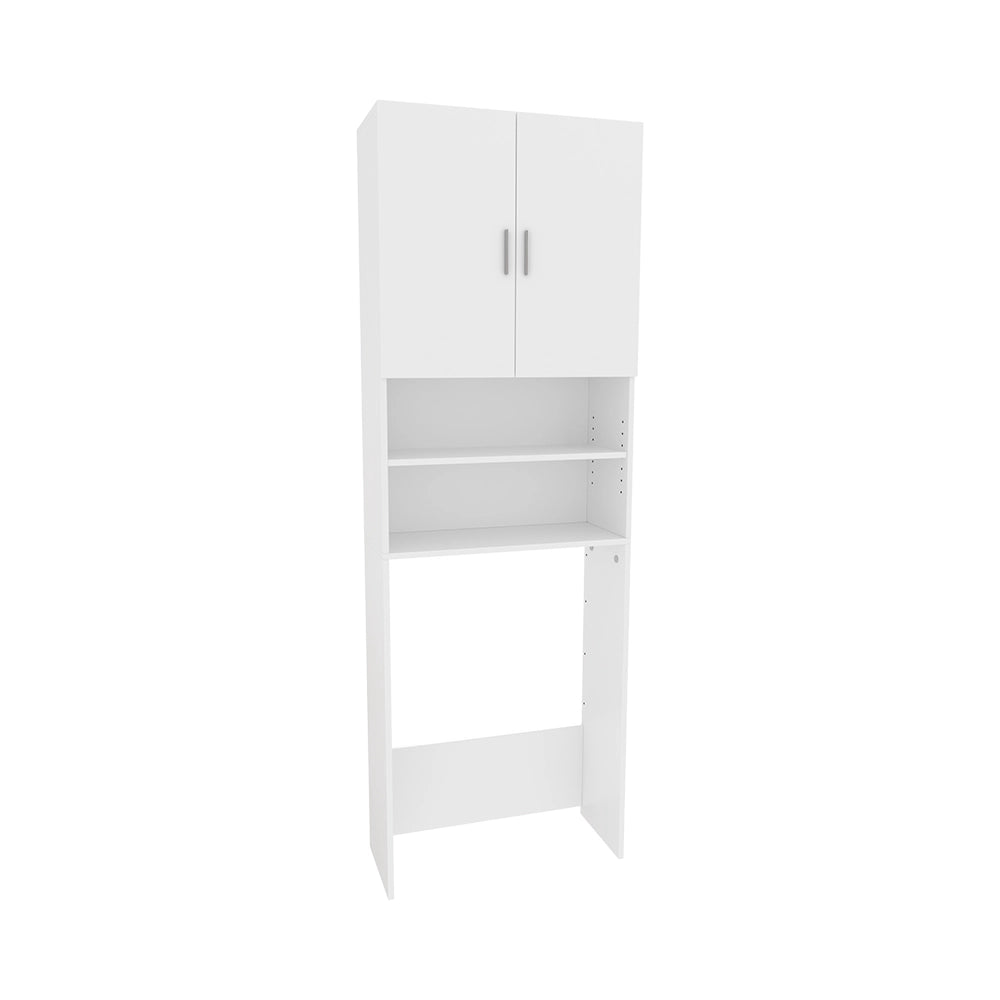 Vicco Mobile lavatrice Bianco 64 x 190 cm con 2 ante corte