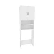 Vicco Mobile lavatrice Bianco 64 x 190 cm con 2 ante corte