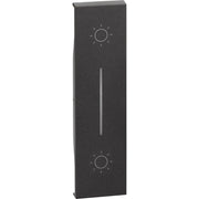 Cover per pulsante non interbloccato art. K4036 - 1 modulo, Nero KG05L
