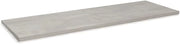 Mensole da Muro classiche in Legno nobilitato spessore 1.8 cm 90x50 Cemento