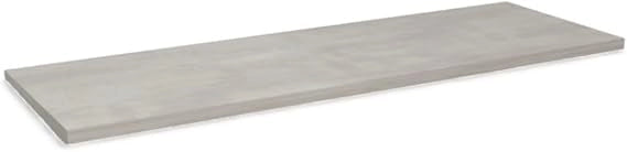 Mensole da Muro classiche in Legno nobilitato spessore 1.8 cm 90x50 Cemento