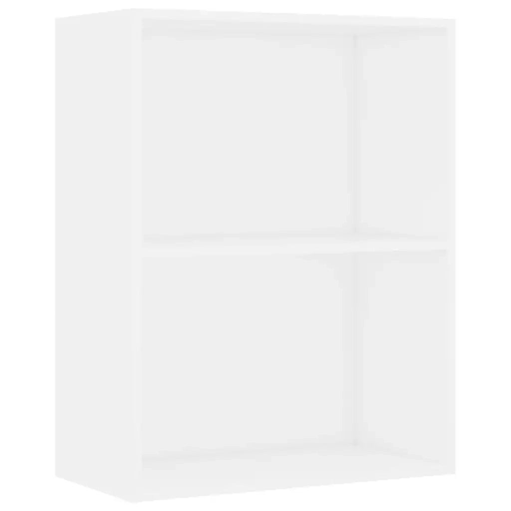 Libreria Bianca 60x30x76,5 cm in Legno Multistrato 800963