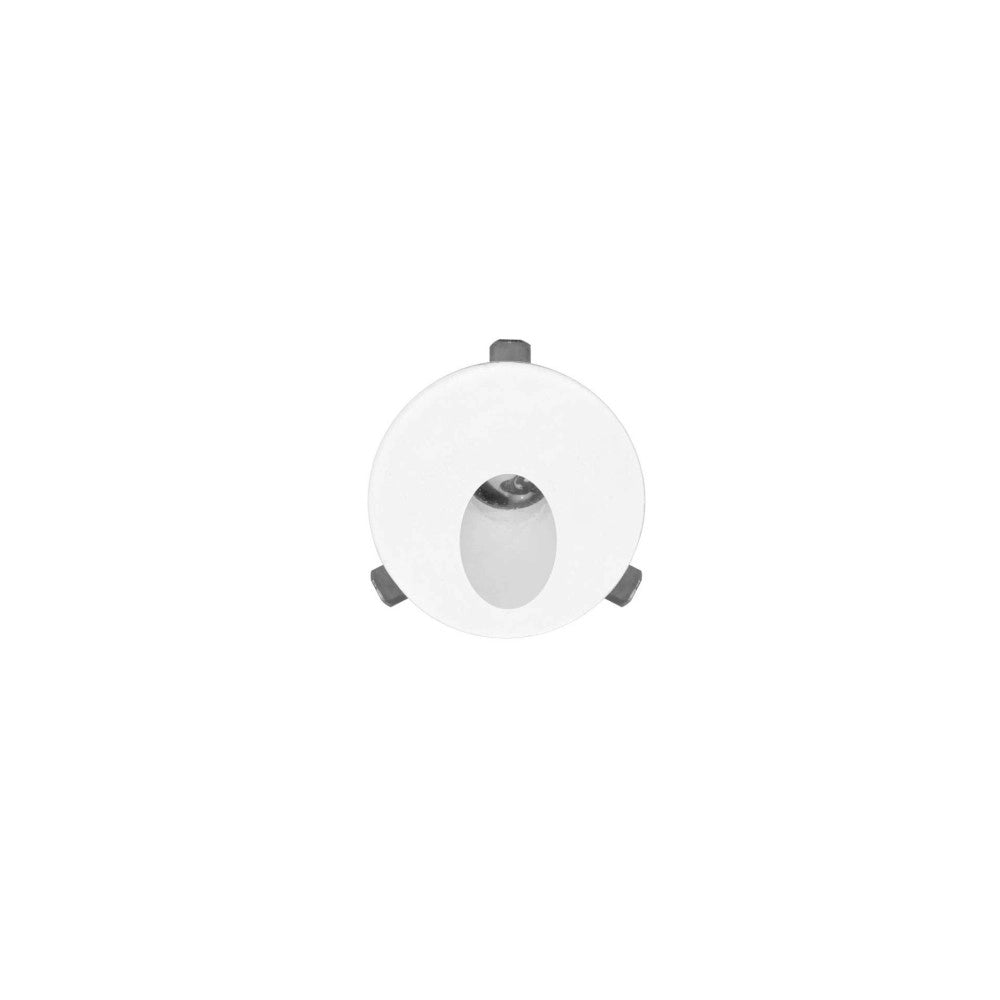 Polo - Luce da incasso segnapasso LED Beneito & Faure - 2W, Luce calda 3200K, 65° - Faretto da incasso Rotondo Bianco