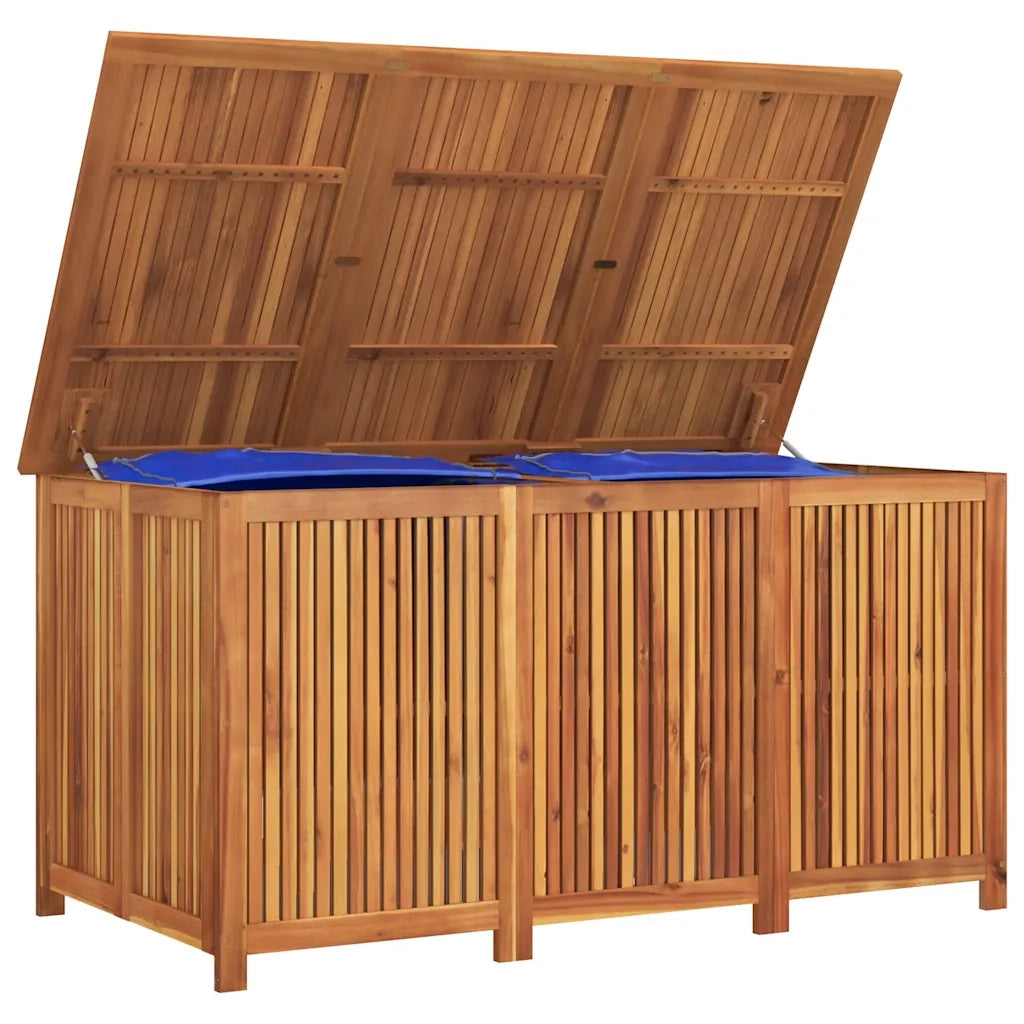 Contenitore da Giardino 150x80x75cm in Legno Massello di Acacia 319707