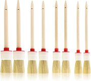 Set di 8 pennelli per stencil in acrilico e olio