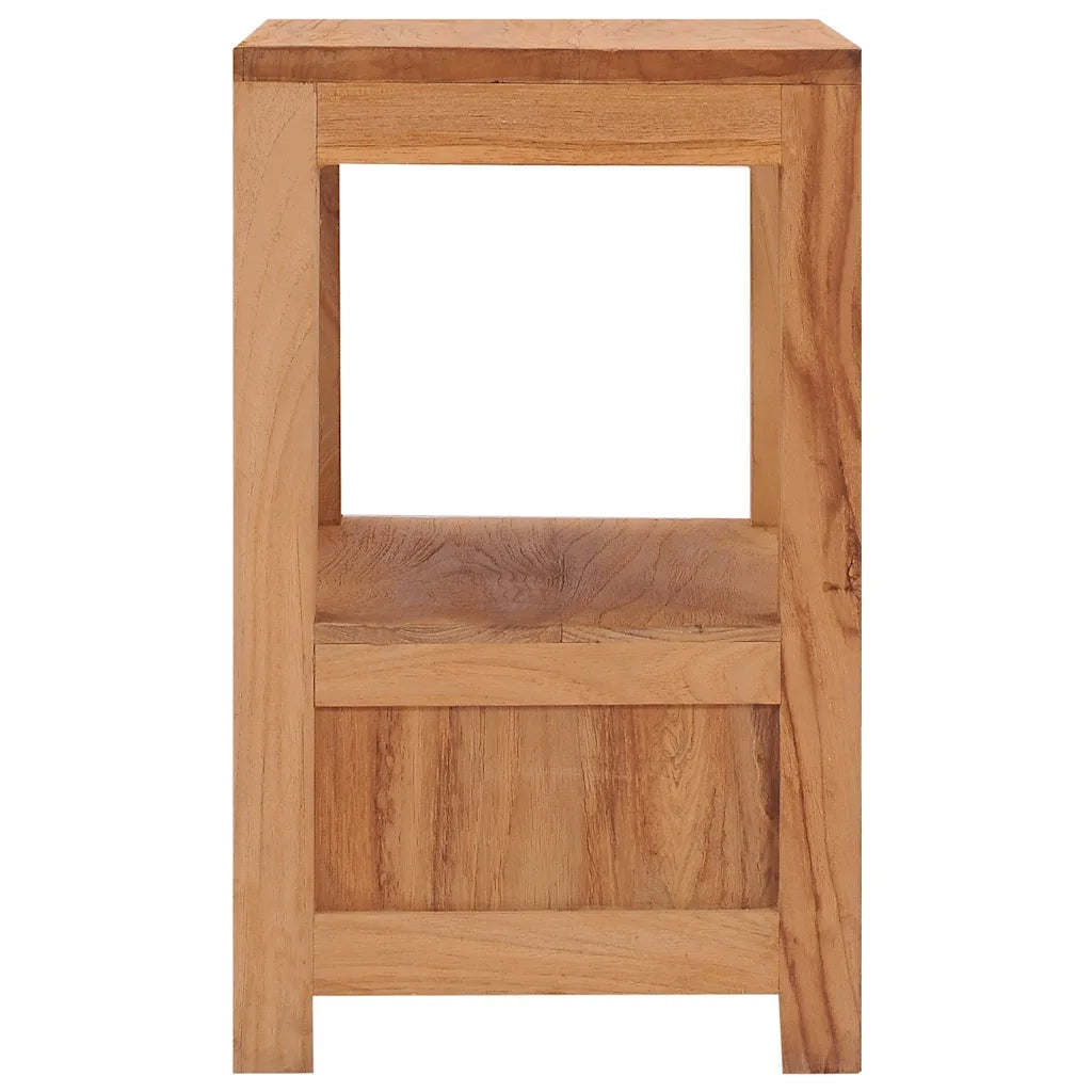 Comodino 40x30x50 cm in Legno Massello di Teak cod mxl 30913