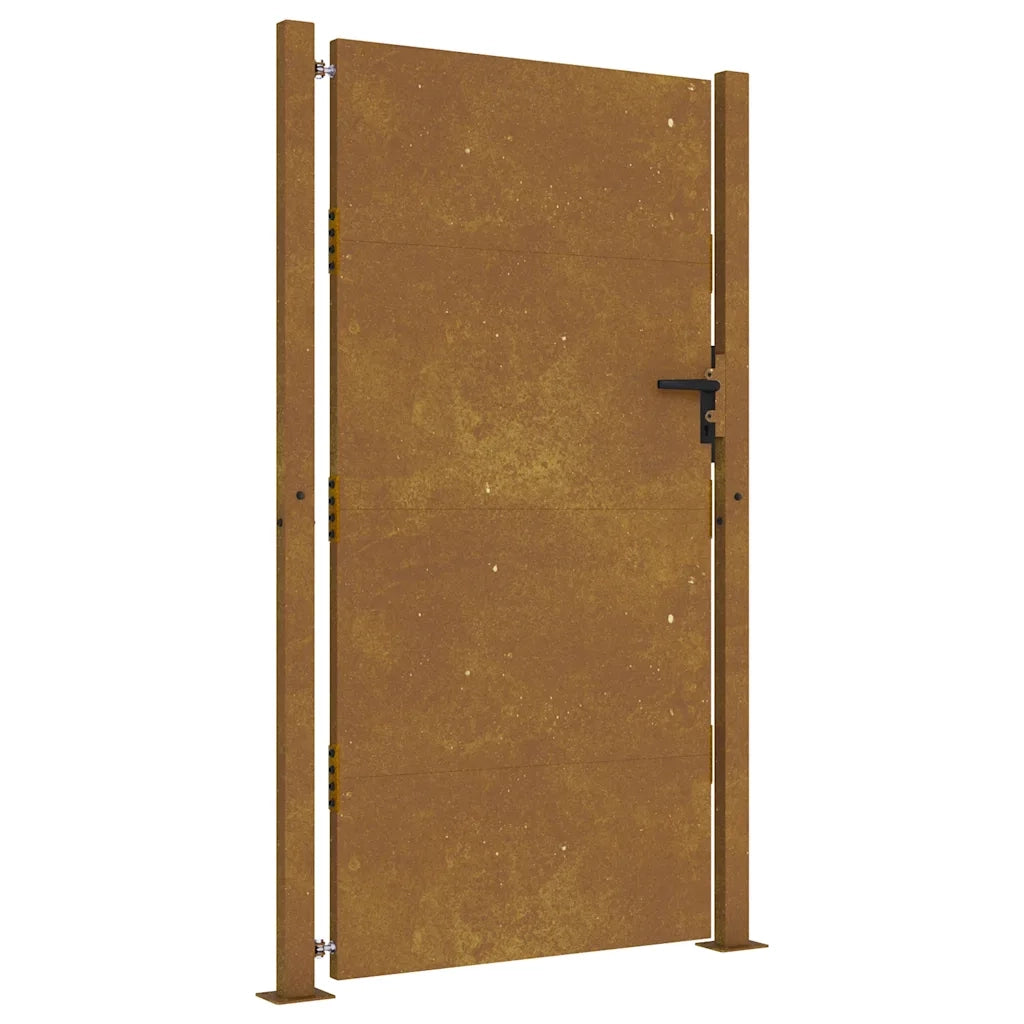 Cancello da Giardino 105x180 cm in Acciaio Cortencod mxl 78997