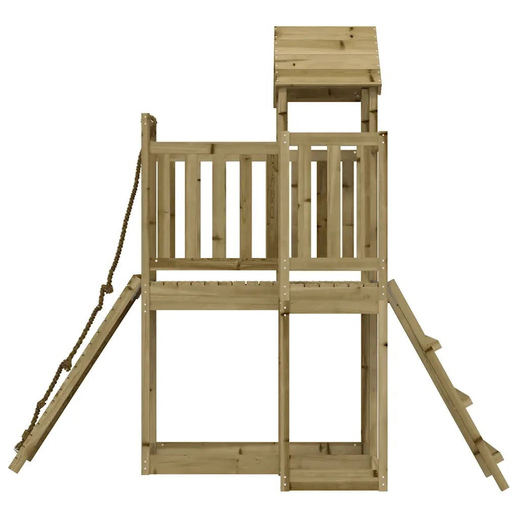 Casetta con Arrampicata in Legno di Pino Impregnato 3155833