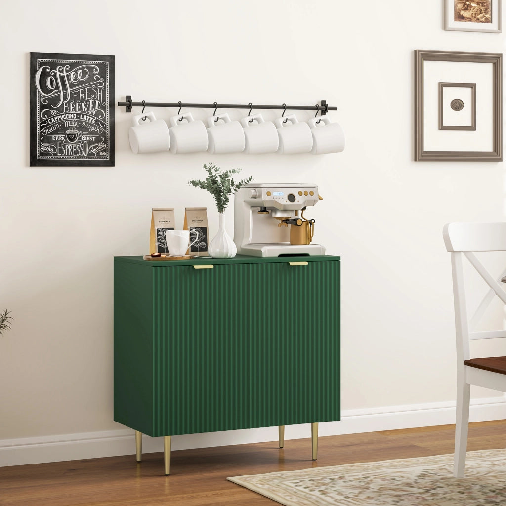 Buffet Cucina ¨C zephmum ¨C Verde Oliva Legno 80x40x80
