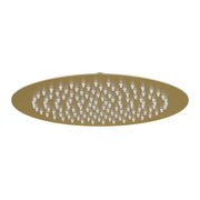 Soffione tondo diametro 25 cm oro opaco - serie Giove