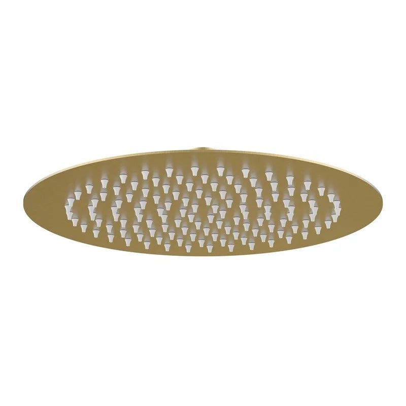 Soffione tondo diametro 25 cm oro opaco - serie Giove