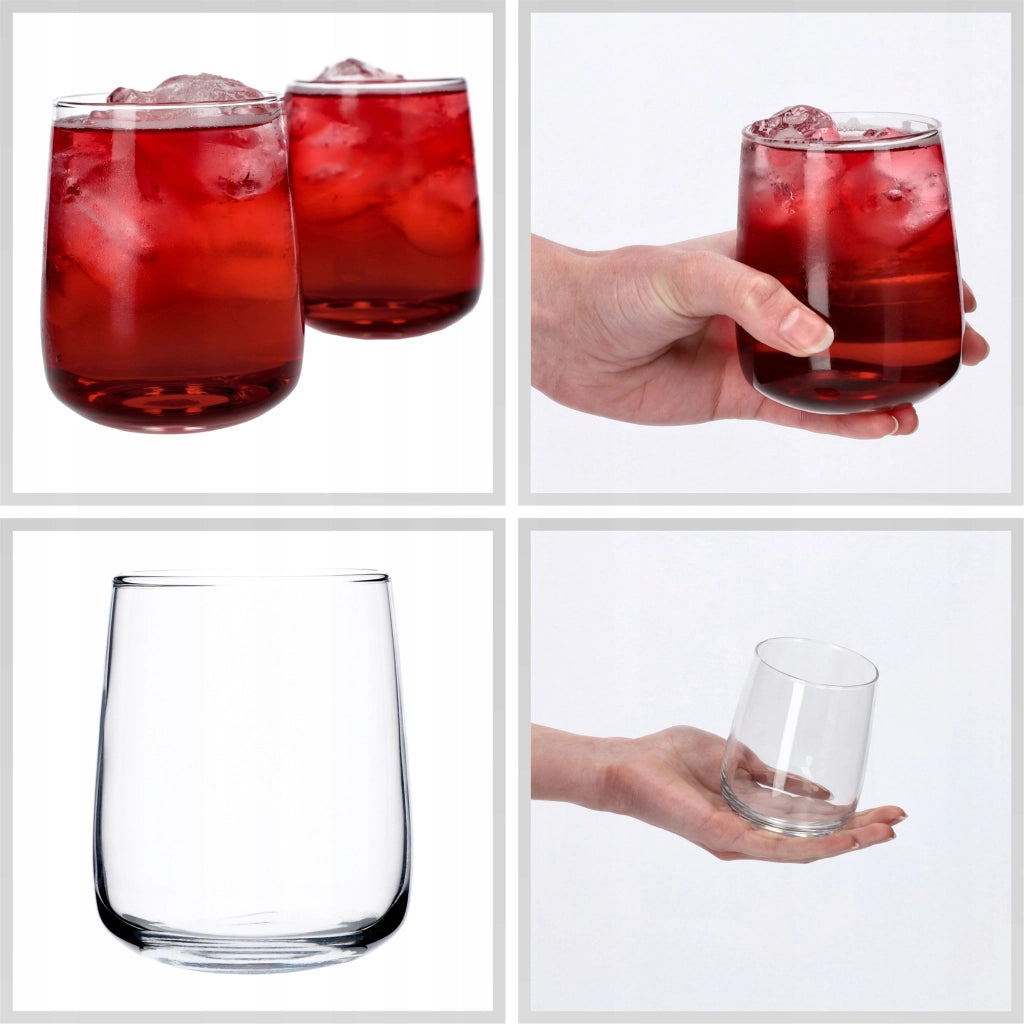 Set di 6 bicchieri da whisky KADAX Literatka da 330 ml