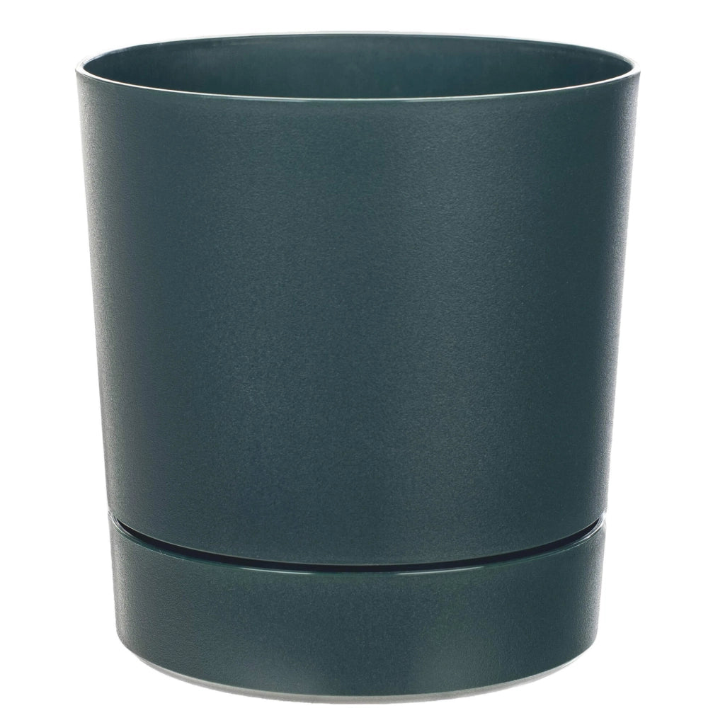 Vaso da fiori KADAX con supporto, rotondo, in plastica, 27,5 cm