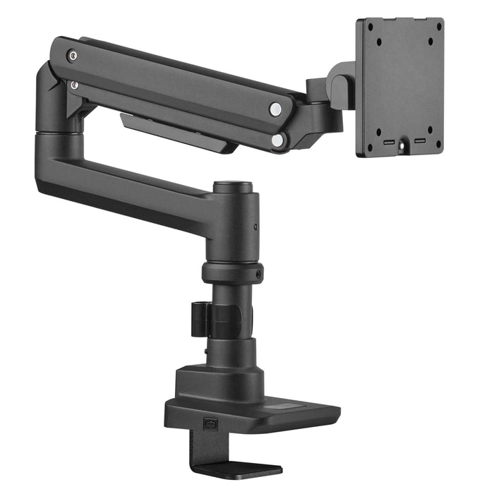 Braccio monitor da scrivania Supporto per schermi da 17 a 49" conforme a VESA, con molla a gas